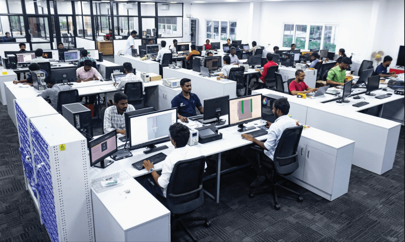 Qmax Systems engineering team at work