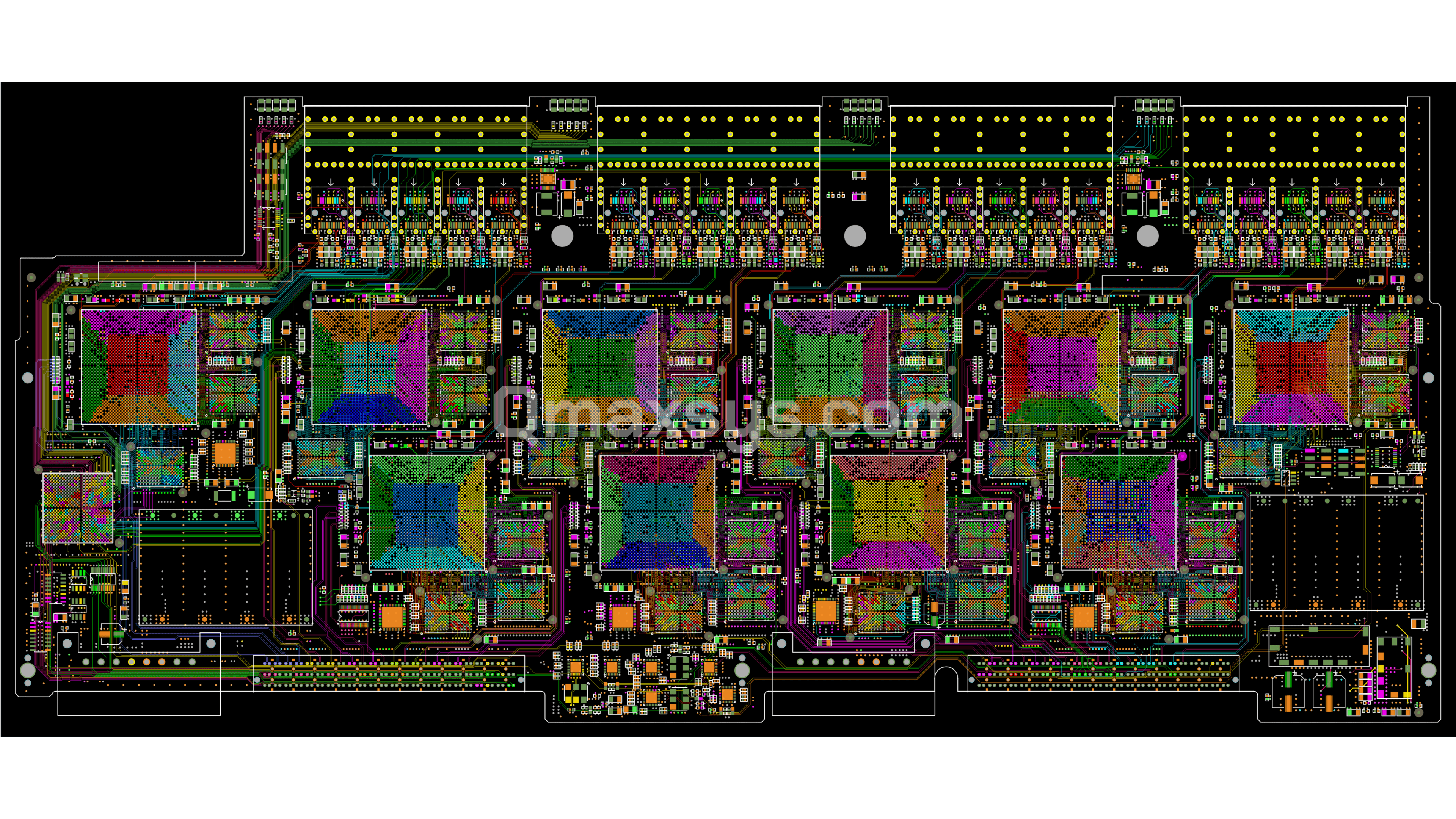 40-Port 10GbE Core-Router Line Card