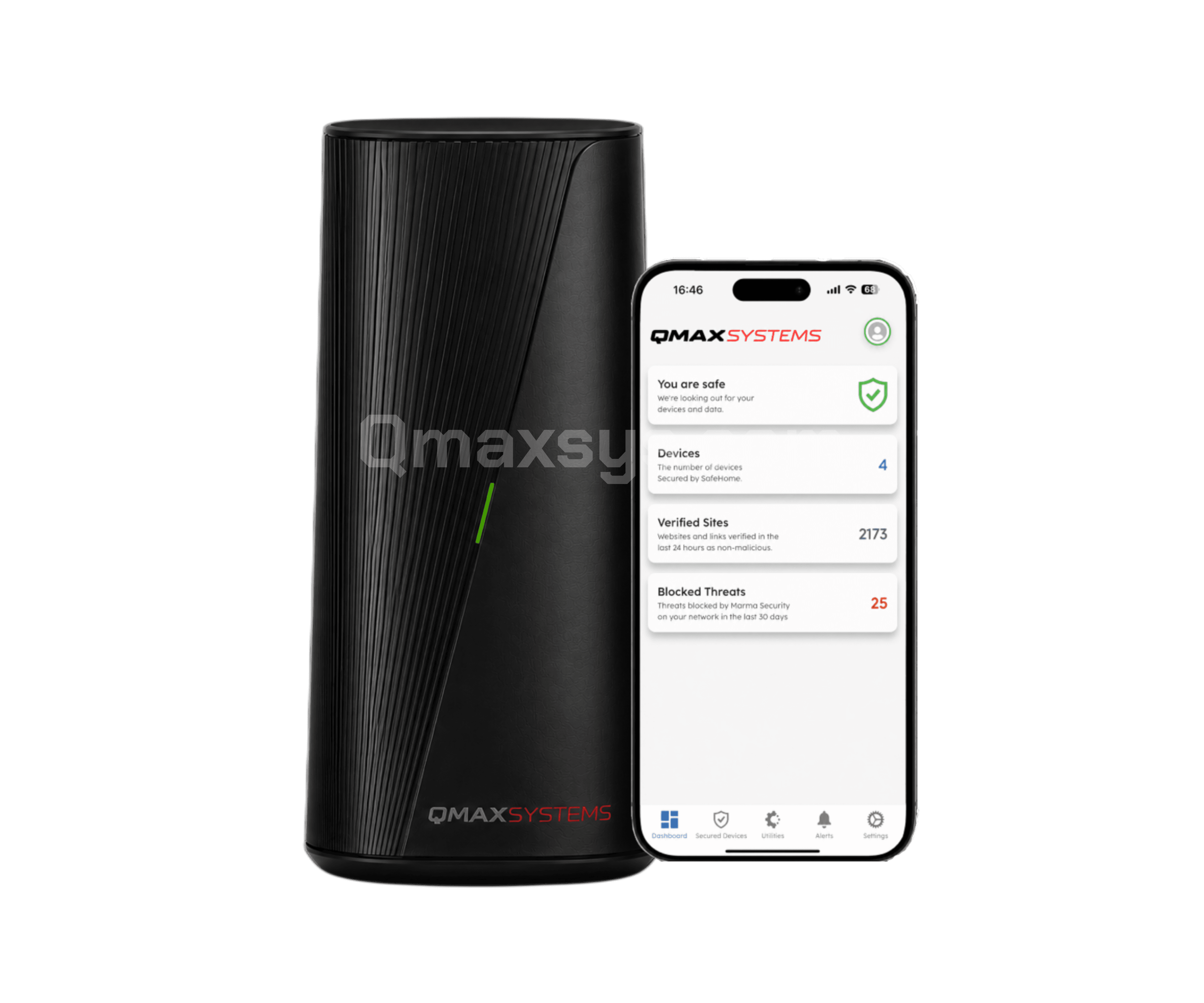 WiFi 6E Triband Cybersecurity Gateway
