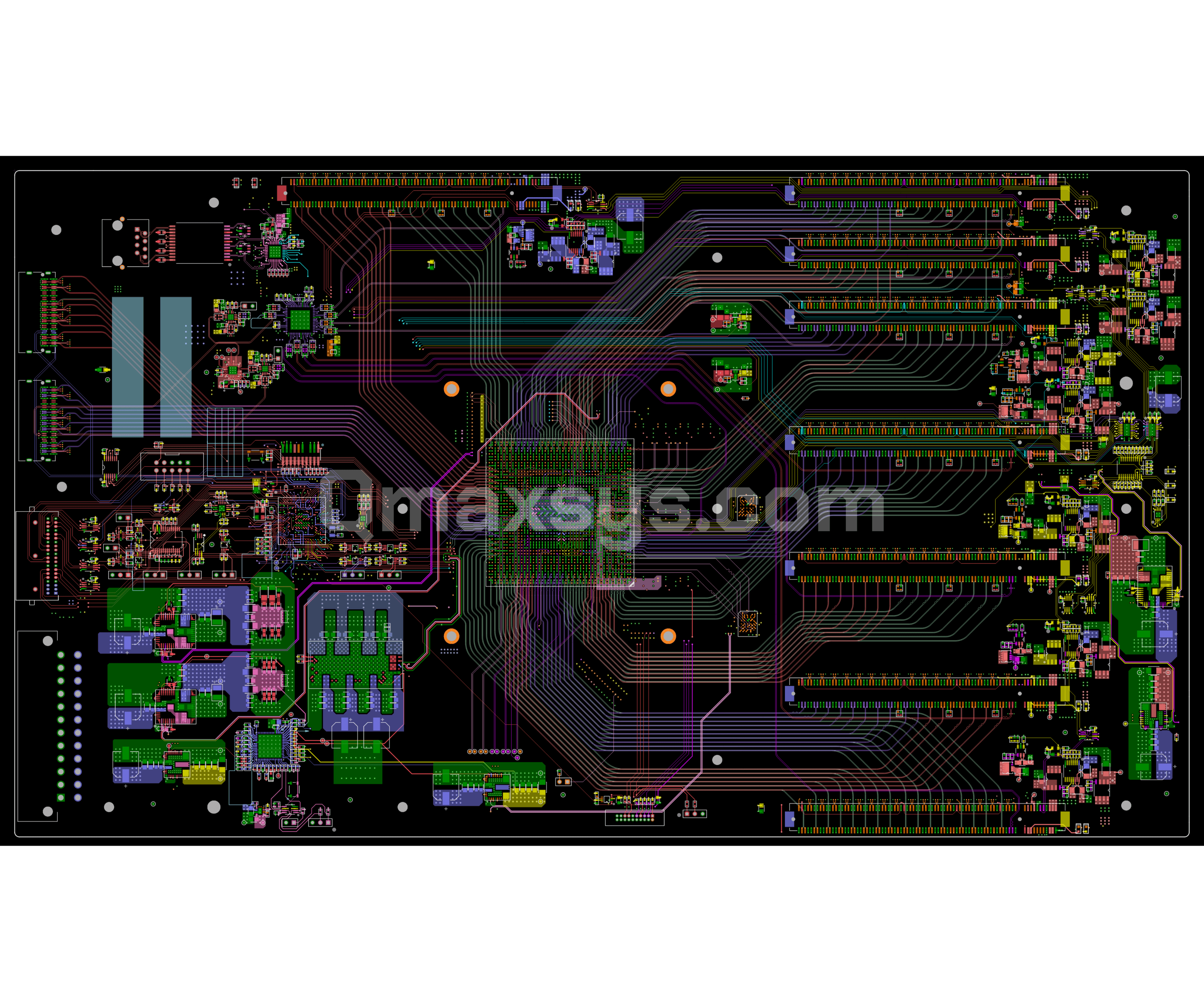 High-Density AI GPU Expansion Chassis Motherboard — image 1 of 3